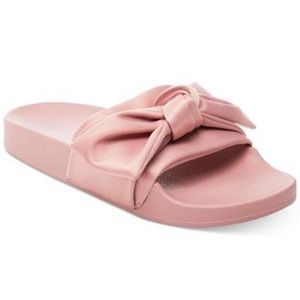 Steve Madden Bow Slidess
